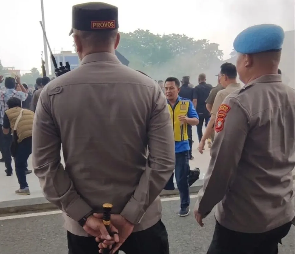 Kapolresta Pontianak Ditenggarai Mengkoordinir OTK Serang Mahasiswa Di Aksi Demonstrasi Gelombang Pertama