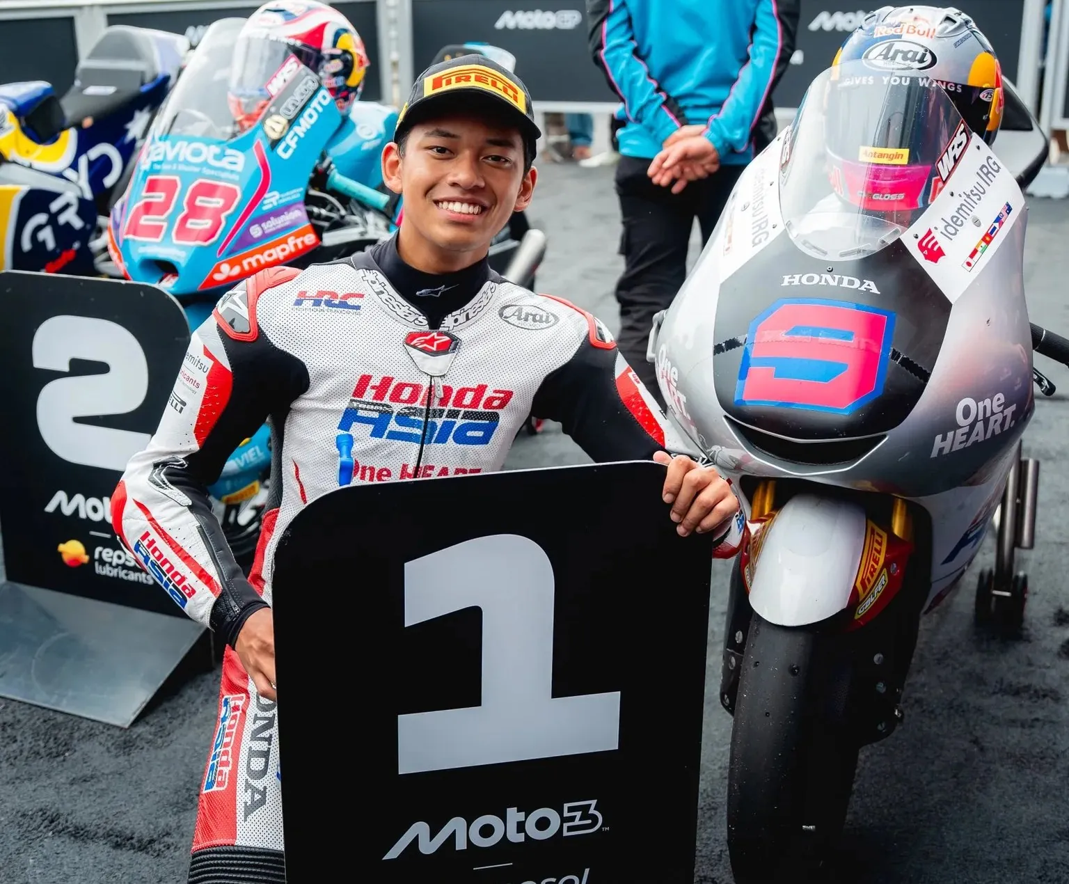 Veda Ega Pratama Cetak Sejarah, Raih Pole Position Moto3