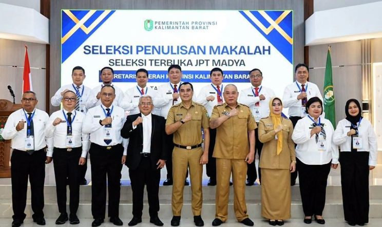 Persaingan Jabatan Sekda Kalbar Memanas, 12 Pejabat Pemprov dan Pemkab Ikuti Seleksi Terbuka