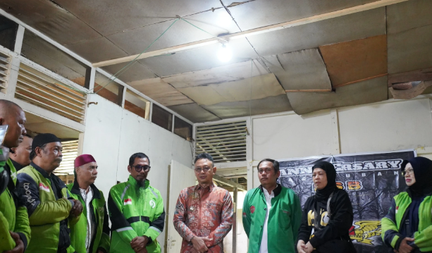 Bangunan Bekas Rumah Dinas RRI Dimanfaatkan Jadi Rumah Singgah Seluruh Ojol di Pontianak