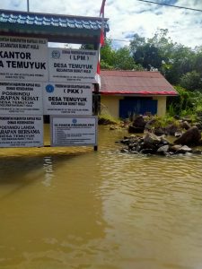 Banjir Rendam Lima Kecamatan di Kapuas Hulu