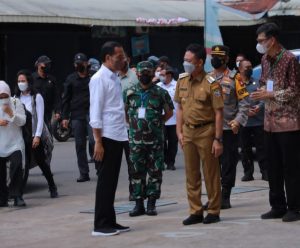 Presiden Jokowi Puji Wali Kota Edi Kamtono