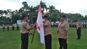 Sekda Lepas Kontingen Jamnas Kalbar