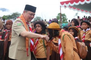 BHAKTI DAN PENGABDIAN MASYARAKAT TERTANAM DI JIWA PRAMUKA