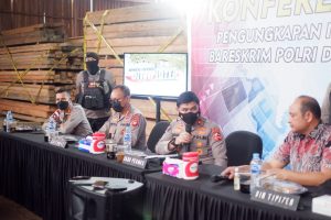 Bareskrim Polri Buktikan Ilegal Logging di Kalbar Masih Ada