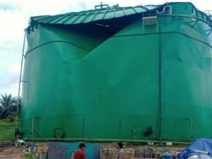 Dikira Gempa Guncang Belitang,Ternyata Tabung Biogas Meledak