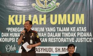 Kajati DR.Masyhudi,SH.MH ; Teguhkan Semangat Anti Korupsi