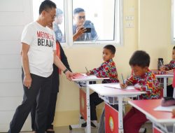 Resmikan Empat Gedung Sekolah, Edi Kamtono Harap Jadi Sekolah Unggulan