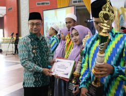 Kafilah Pontianak Kota Boyong Juara I MTQ Tingkat Kota