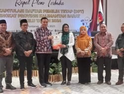 Sah !, 3.958.561 Warga Kalbar Jadi Pemilih Pada Pemilu 2024