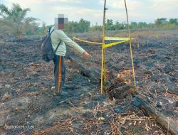 Waduh !, Warga Pontianak Diciduk karena Bakar Lahan di Kubu Raya