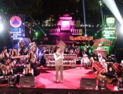 BNPB Suguhkan Warga Pentas Budaya Lokal dengan Pesan Kebencanaan