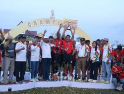 Kejuaraan Sepak Bola Bupati Ketapang Cup 2023 Ditutup