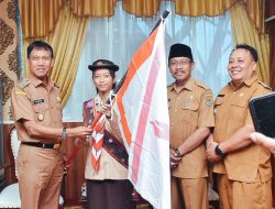 Wakil Bupati Ketapang Lepas Pelajar Mengikuti Jambore Dunia di Korea Selatan