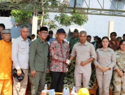 Bupati Ketapang Bersama Gubernur Letakkan Batu Pertama Pembangunan Tugu Juang di Tumbang Titi