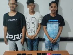 Parah !, Jaringan Narkoba Bekali Diri dengan Senpi, 3 Orang Diringkus Ditresnarkoba Polda