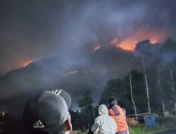 Luasan Lahan Terbakar Gunung Merbabu Capai 489,07 ha