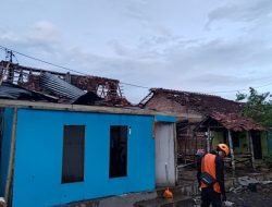 Diterjang Angin Kencang , 202 Rumah Rusak 