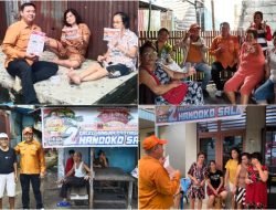 Handoko Salim Blusukan Masuk GangTemui Warga