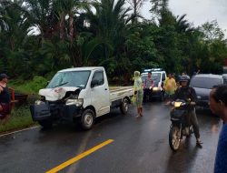 Motor Vs Pick Up, Mahasiswi Muhammadiyah Meninggal Ditempat