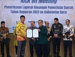 Wabup Ketapang Hadiri Kegiatan Pemeriksaan Laporan Keuangan Pemda Tahun 2023