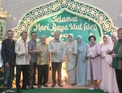 Keluarga Besar KONI Kalbar Silaturahmi Idul Fitri ke Gubernur di Pendopo
