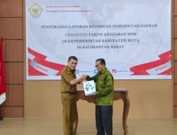 Pemkot Pontianak Serahkan LKPD Unaudited TA 2023