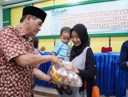 50 Baduta Terima Bantuan Paket Makanan Tambahan dari Pemkot Pontianak