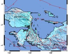 Manokwari Selatan Diguncang Gempa Magnitudo 6.1