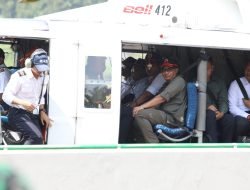 Kepala BNPB Dampingi Menko PMK Meninjau Longsor Di Tol Bocimi