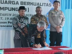 Asisten II Setda Buka Pencanangan Kampung Keluarga Berkualitas Pada Lokus Stunting Tahun 2024