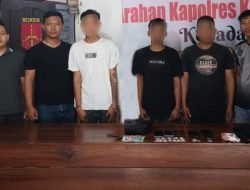 Komitmen Berantas Narkoba, Kurang dari 24 jam Polsek Marau ungkap Tiga Kasus Narkotika di Kecamatan Air Upas.