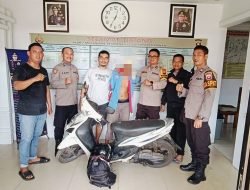 Belum 24 Jam, Kasus Curanmor Di Kecamatan Delta Pawan Berhasil Diungkap Polisi