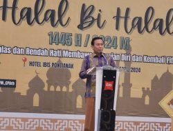 Halal Bi Halal,Rangkaian Akhir Kegiatan Ramadhan dan Idul Fitri FKIA SMA 3 Pontianak
