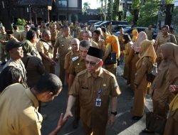 Masuki Masa Purna Bhakti, ASN Pemkot Iringi Pelepasan Sekda Mulyadi