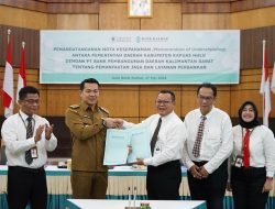 Bank Kalbar dan Pemkab Kapuas Hulu Tandatangani MoU