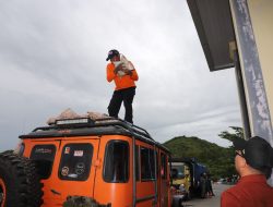 Akses Jalan Darat Terbuka, Pemerintah Kerahkan Distribusi Logistik ke Desa Kadundung