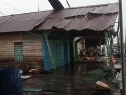 2 Rumah Warga Kubu Raya Rusak Berat Diterjang Angin Puting Beliung