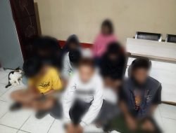 Resahkan Warga, Sekelompok Bocil  Diangkut Patroli Polsek Pontianak Selatan