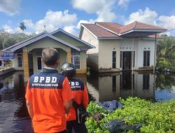 Banjir Masih Genangi Dua Desa di Kubu Raya