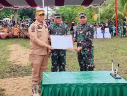 Hadiri Penutupan TMMD Ke-120 Desa Mayak, Sekda Menilai TMMD Banyak Membantu Masyarakat