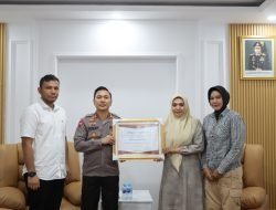 Tuntaskan Beberapa Perkara Terkait Anak Bawah Umur, Polres Ketapang Terima Penghargaan dari KPPAD Kalbar