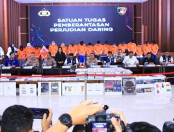 Ungkap Sindikat Tiga Situs Judi Online, Polisi : Perputaran Uang Capai Rp1 Triliun