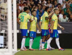 Brasil Menang Telak dari Meksiko, Sarangkan Lima Gol Tanpa Kebobolan