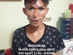 Reskrim Polsek Barat Ringkus Jambret Handphone