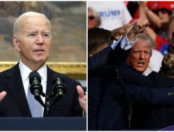 Pasca Insiden Penembakan: Elektabilitas Trump dan Biden Masih Berimbang