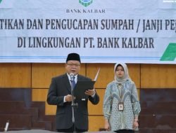 Dirut Bank Kalbar Lantik 27 Pejabat untuk Tingkatkan Kinerja Perusahaan
