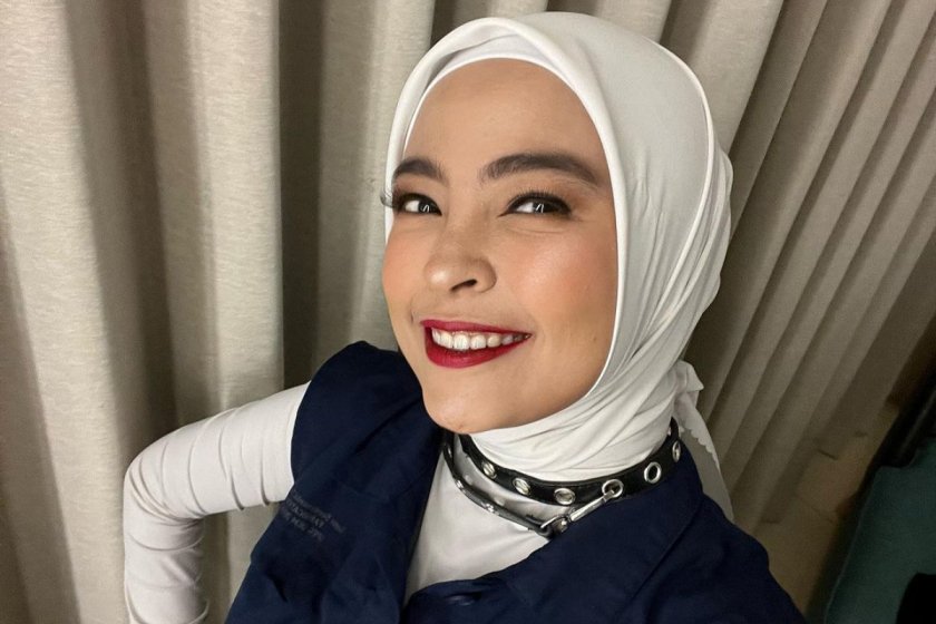 Vokalis band Kotak Tantri. Foto : Tangkapan layar Instagram