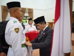 32 Anggota Paskibraka Dikukuhkan, Siap Bertugas di Lapangan Keboen Sajoek