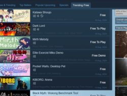 Kabar Canggih Buat Gamers! Valve Hadirkan Tab Trending Free untuk Dapat Game Tranding dan Gratis Lebih Mudah